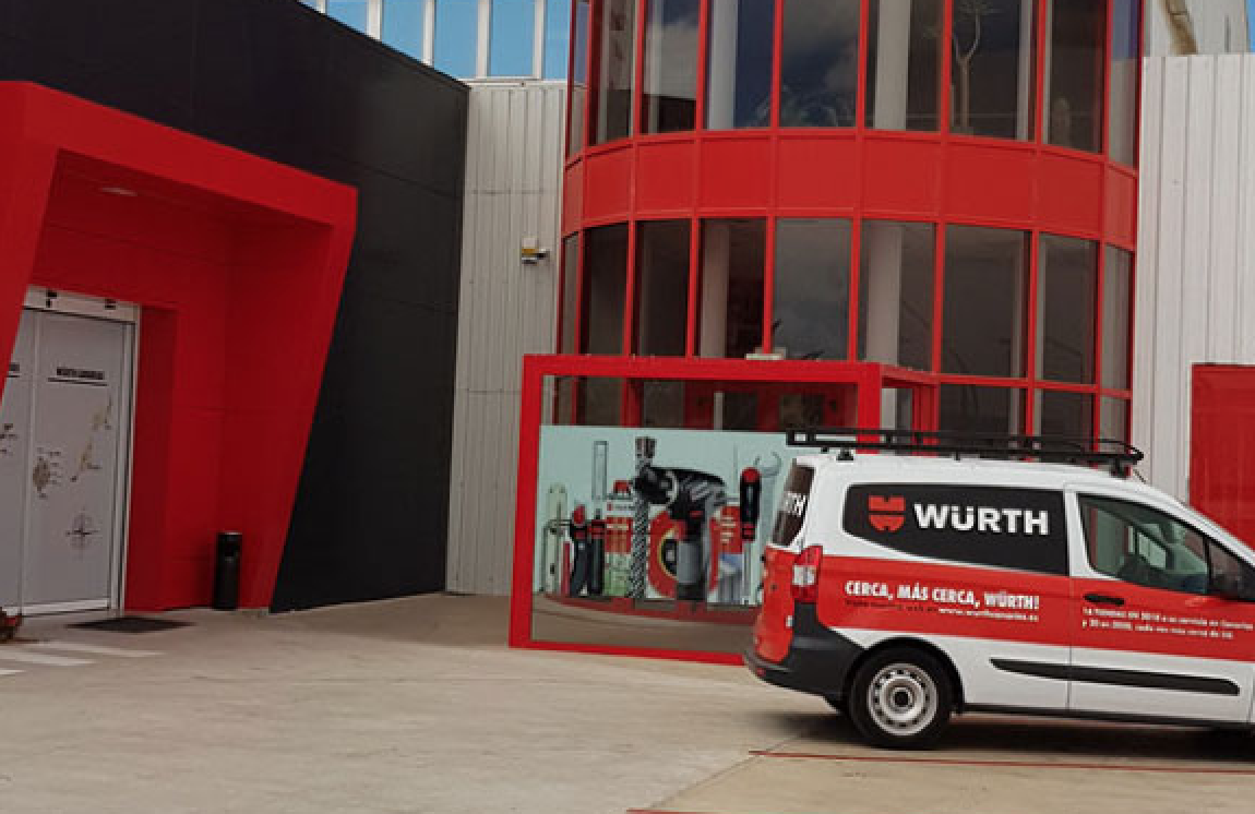Sede de la compañía Würth Canarias./