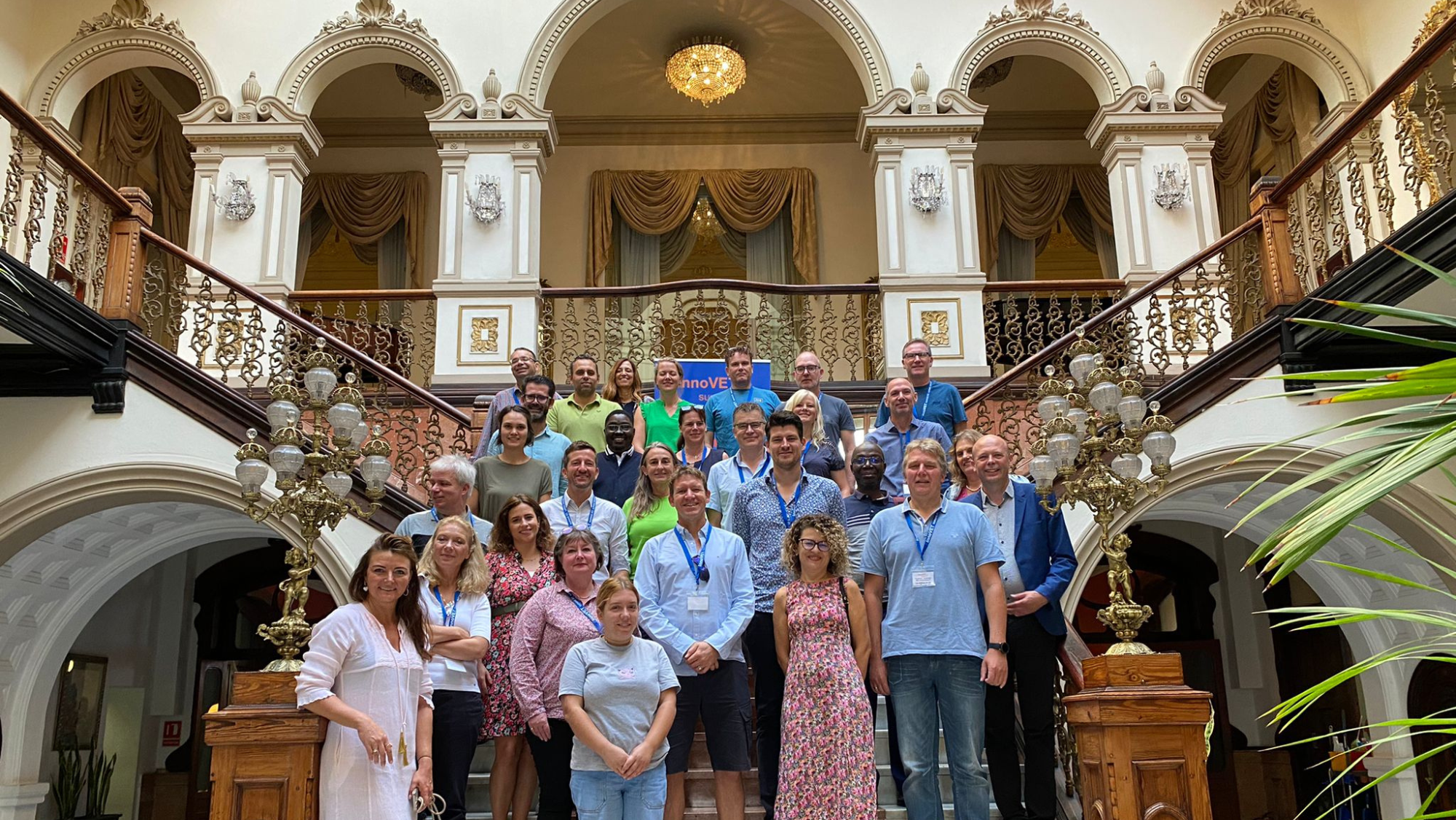 Los directores de los centros europeos de FP presentes en el evento. / Cedida Los directores de los centros europeos de FP presentes en el evento. / Cedida