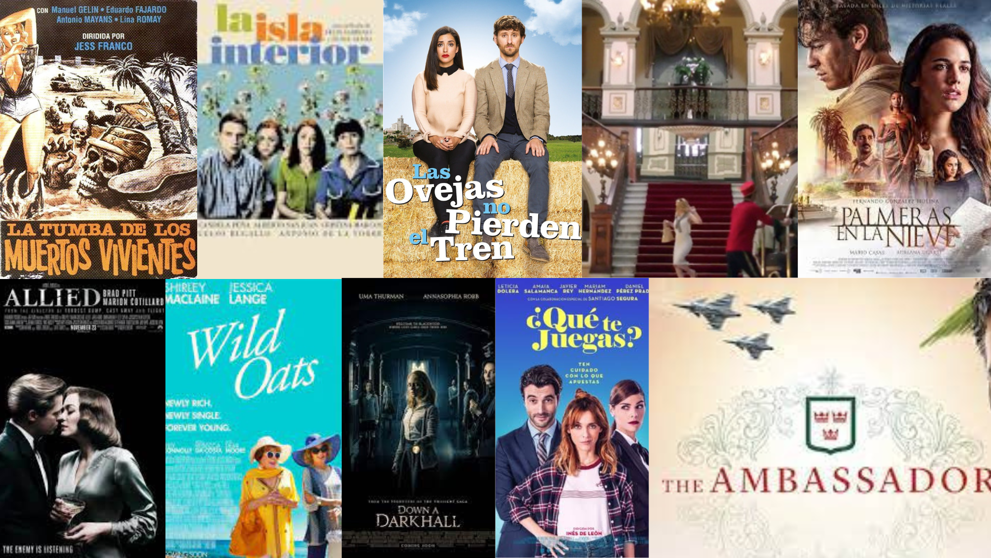 Películas estrenadas que han rodado en el Gabinete Literario. / Atlántico Hoy