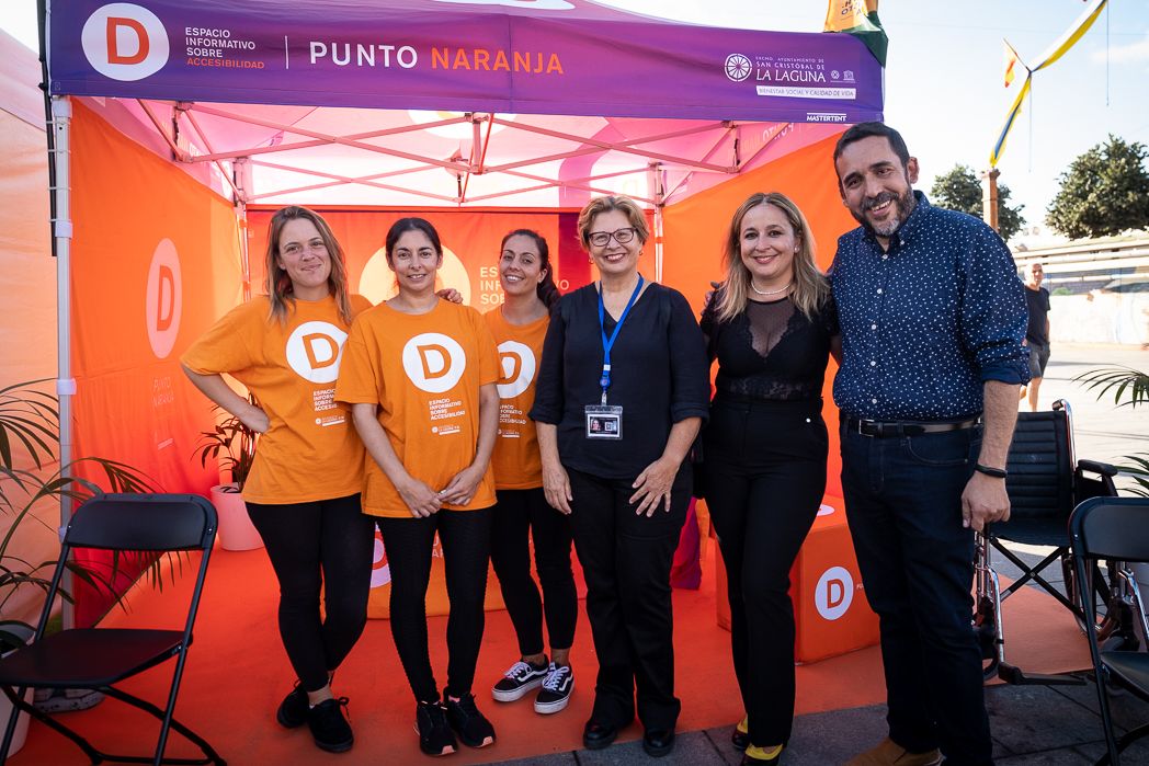 Primer Punto Naranja de España. / Luz Sosa - Ayuntamiento de La Laguna 