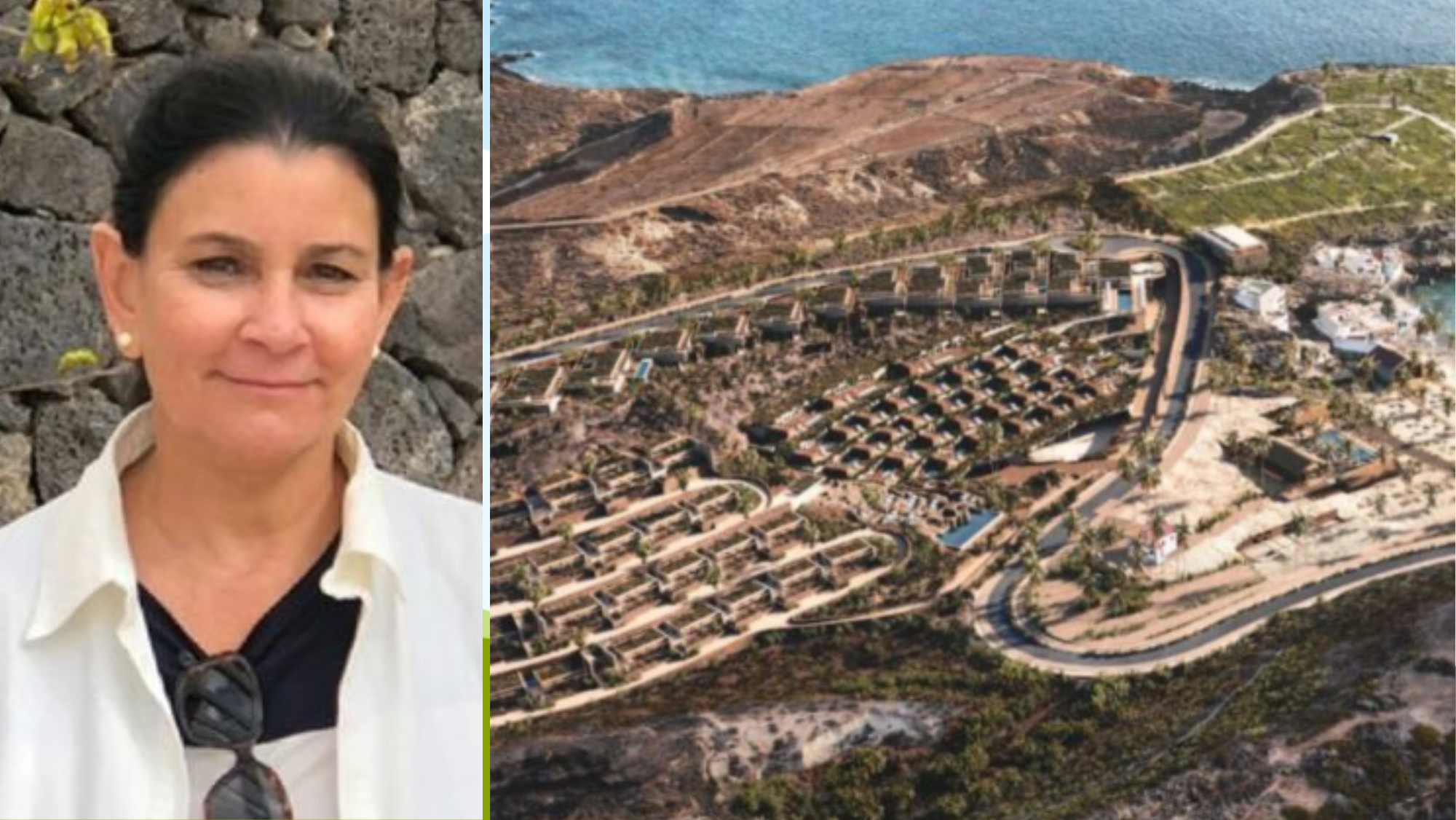 La ex directora general de Patrimonio Cultural, Nona Perera, y las obras de Cuna del Alma./ La ex directora general de Patrimonio Cultural, Nona Perera, y las obras de Cuna del Alma./