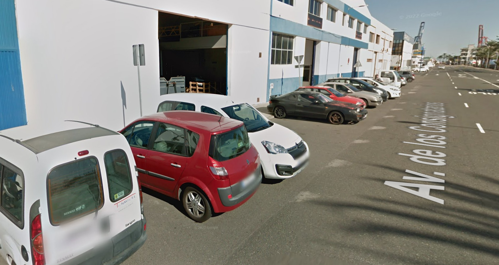 Avenida de los Consignatarios, de Las Palmas, sede social de Britec Water SL./