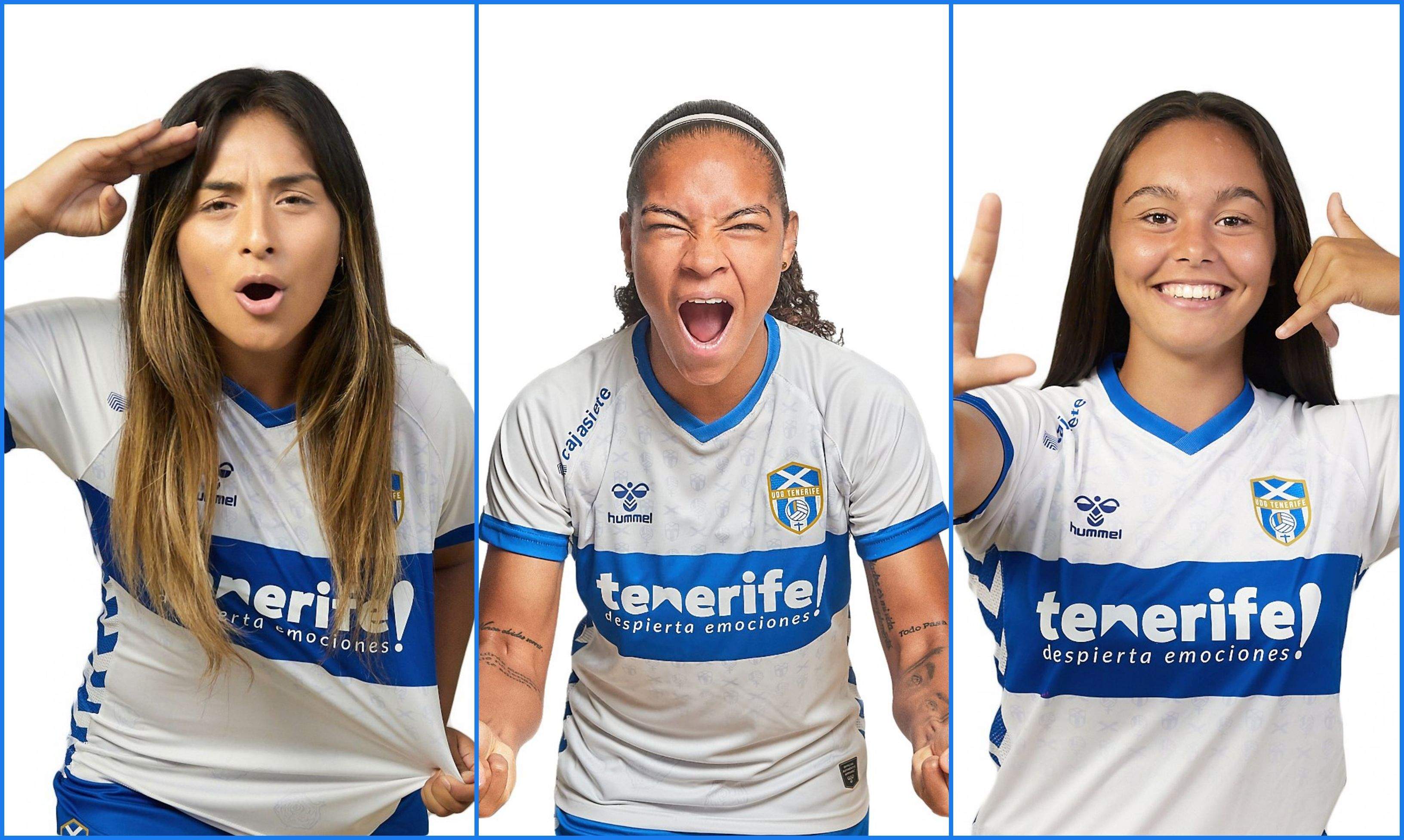 Javiera Toro jugará con Chile, Gisela Robledo con Colombia y Ainhoa Delgado con España sub-19./ Twitter UDG.