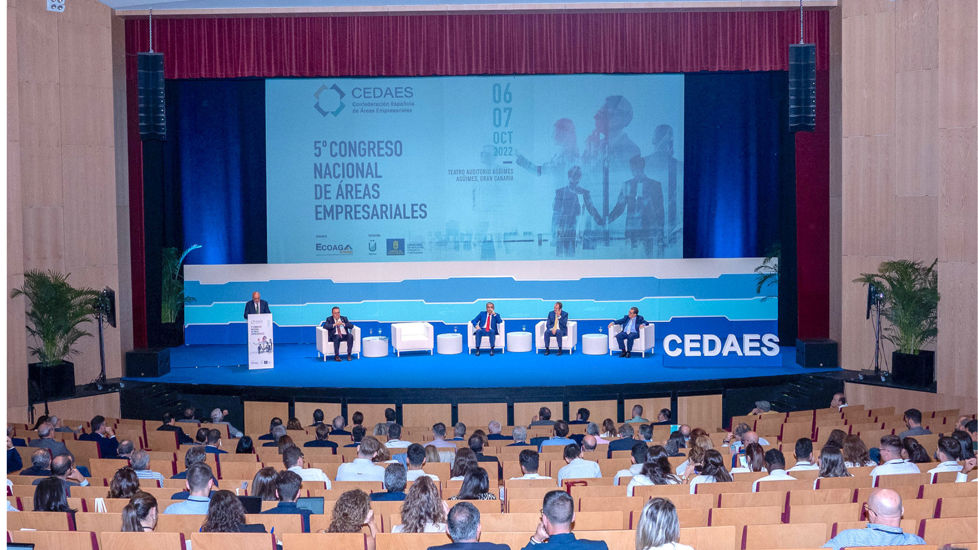 Foto del 'V Congreso Nacional de Áreas de Empresas'. / Ayuntamiento de Agüimes