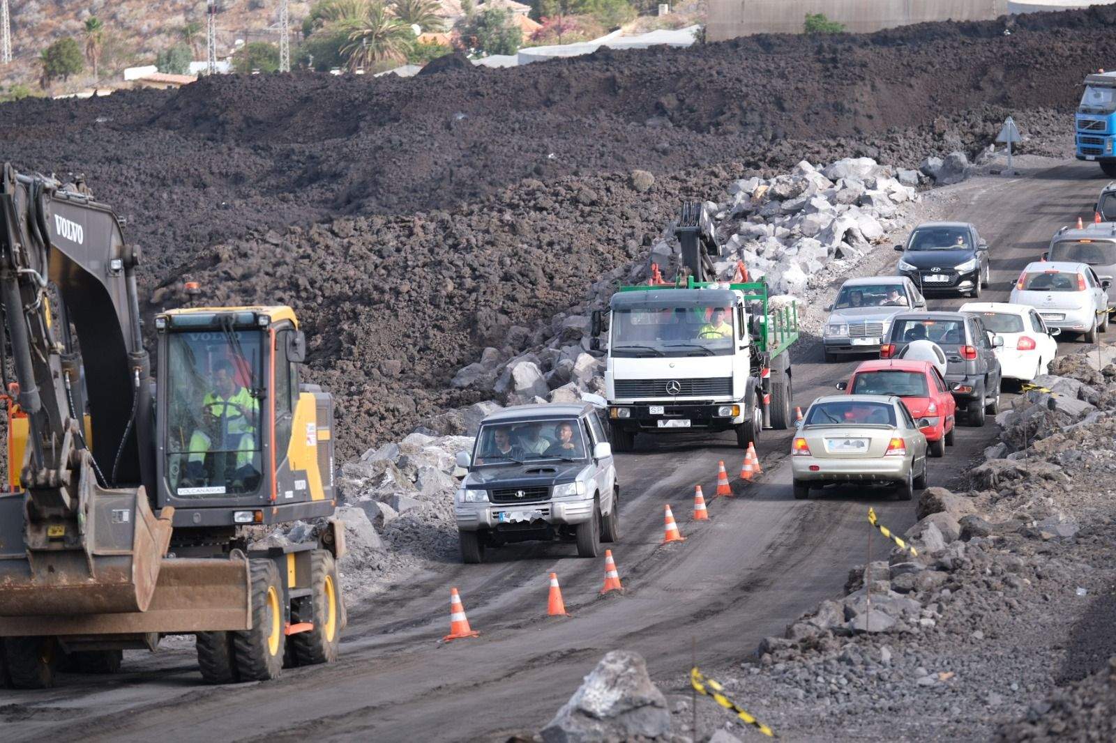 Carretera de La Laguna - Las Norias, por donde antes pasaba la LP-2. / CABILDO DE LA PALMA