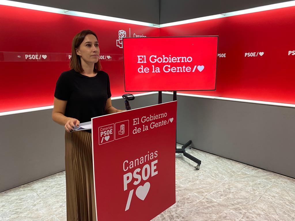 Nira Fierro, secretaria de organización del PSOE en Canarias./ Cedida