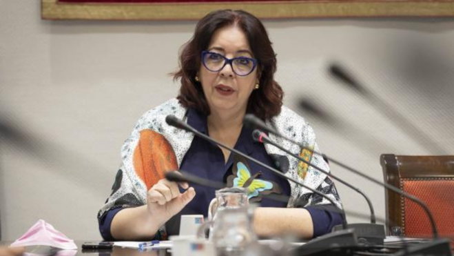 La Consejera de Educación del Gobierno de Canarias, Manuela Armas. / EFE