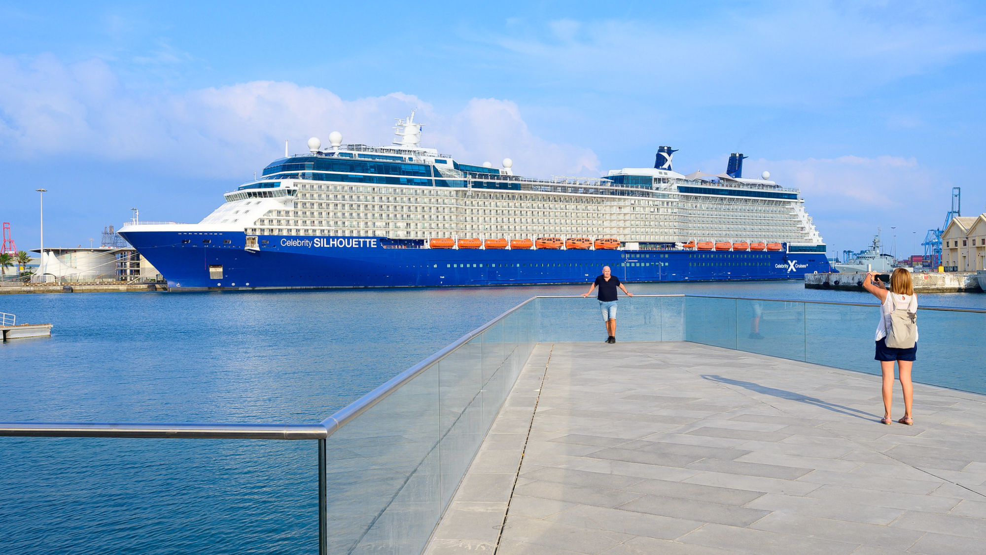 Crucero Celebrity Silhouette, uno de los tres cruceros. / Tony Hernández