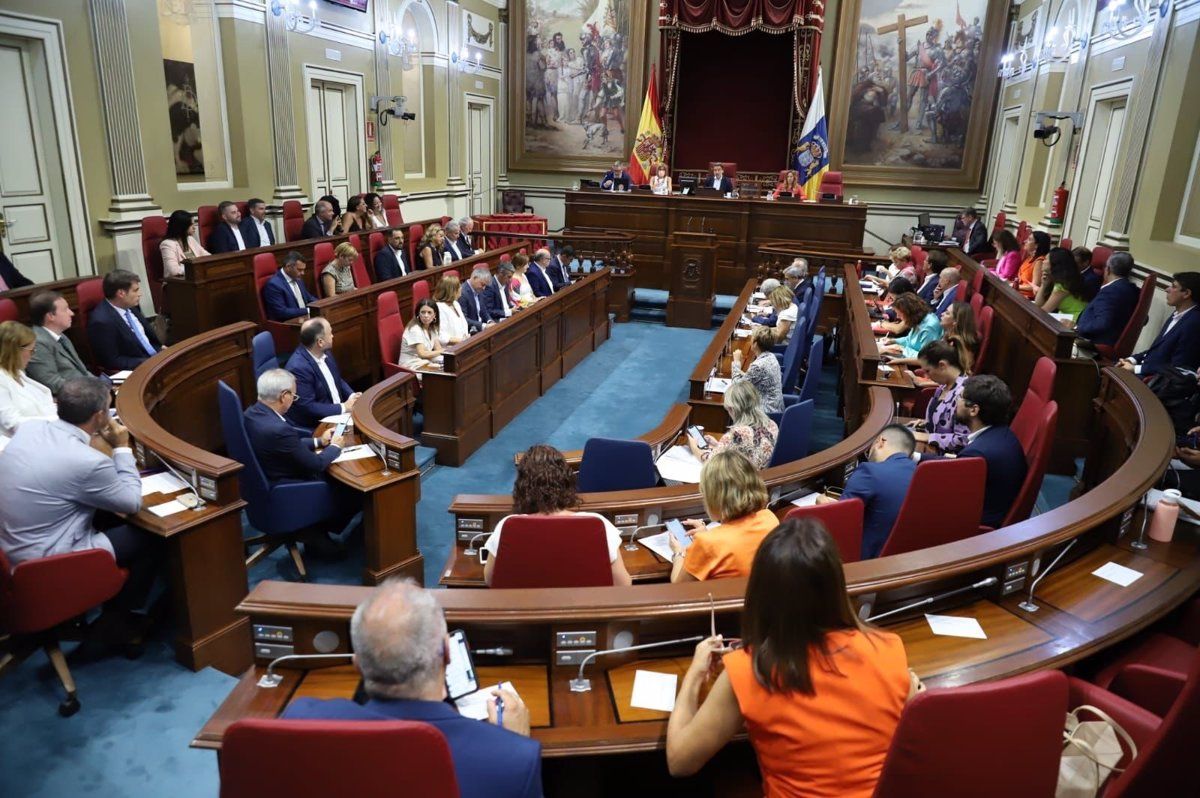 Sesión en el Parlamento de Canarias. / Imagen de Archivo Sesión en el Parlamento de Canarias. / Imagen de Archivo