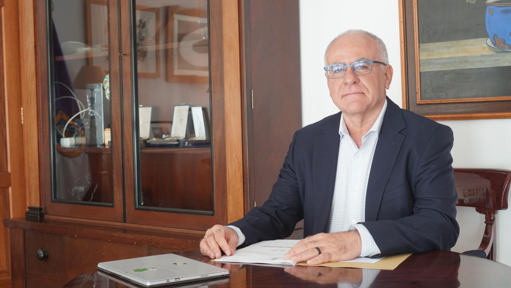 El consejero del Cabildo de La Palma, Carlos Cabrera. / Cedida