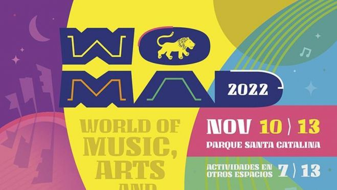 Cartel del Womad 2022. / DD&C