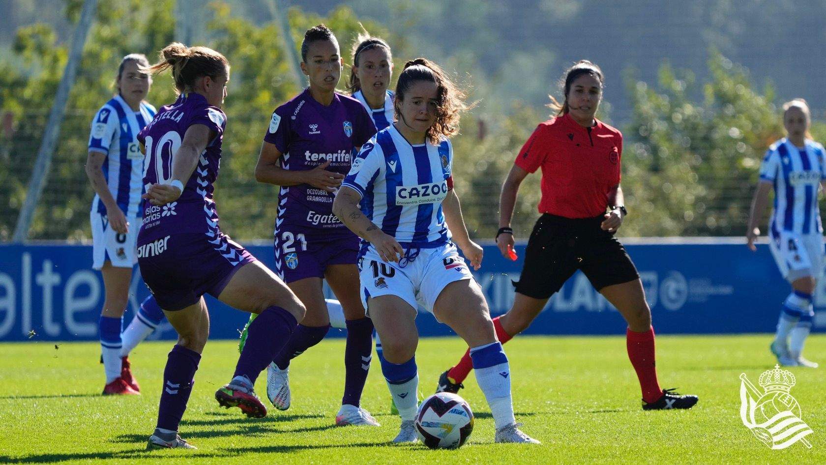 El Granadilla dispuso un planteamiento defensivo para ahogar las virtudes ofensivas de la Real Sociedad./ Twitter Real Sociedad./ Twitter Real Sociedad. El Granadilla dispuso un planteamiento defensivo para ahogar las virtudes ofensivas de la Real Sociedad./ Twitter Real Sociedad./ Twitter Real Sociedad.