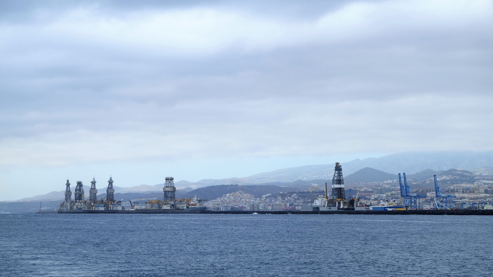 Destaca la evolución estadística de la actividad económica en el conjunto de los puertos. /Autoridad Portuaria de Las Palmas