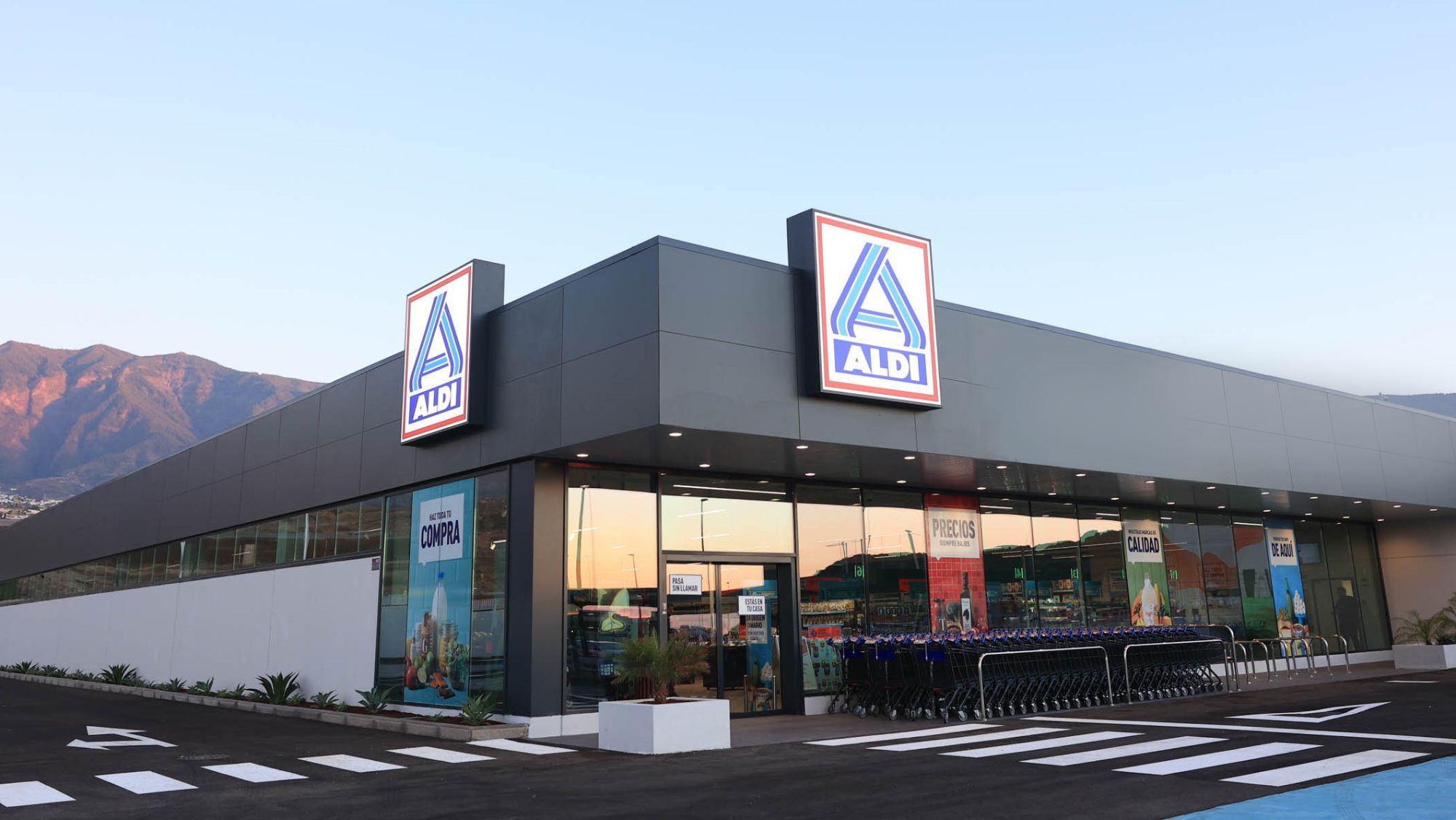 Nuevo supermercado de ALDI en Fuerteventura. / Cedida