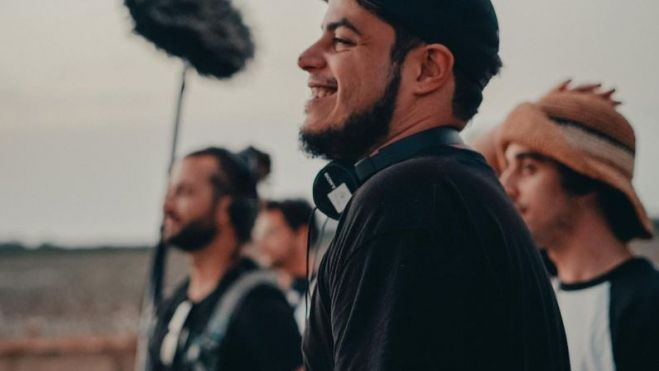 David Sainz en un rodaje. / @davidsainz13 @jose__who David Sainz en un rodaje. / @davidsainz13 @jose__who