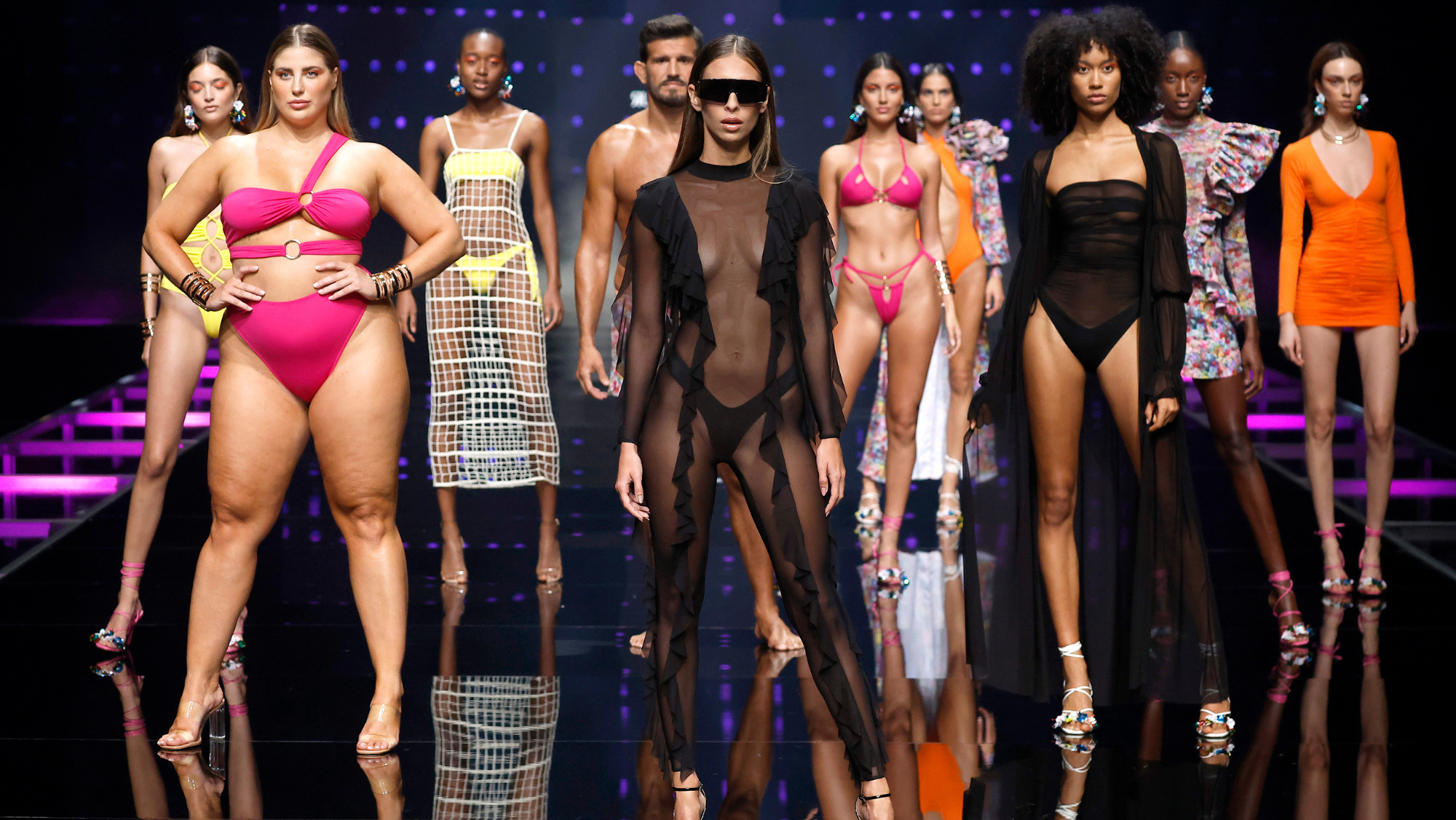 Modelos durante la última jornada de la edición. / Cabildo de Gran Canaria