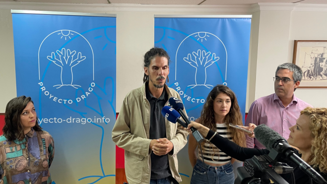 Alberto Rodríguez durante la presentación de Proyecto Drago. / AH