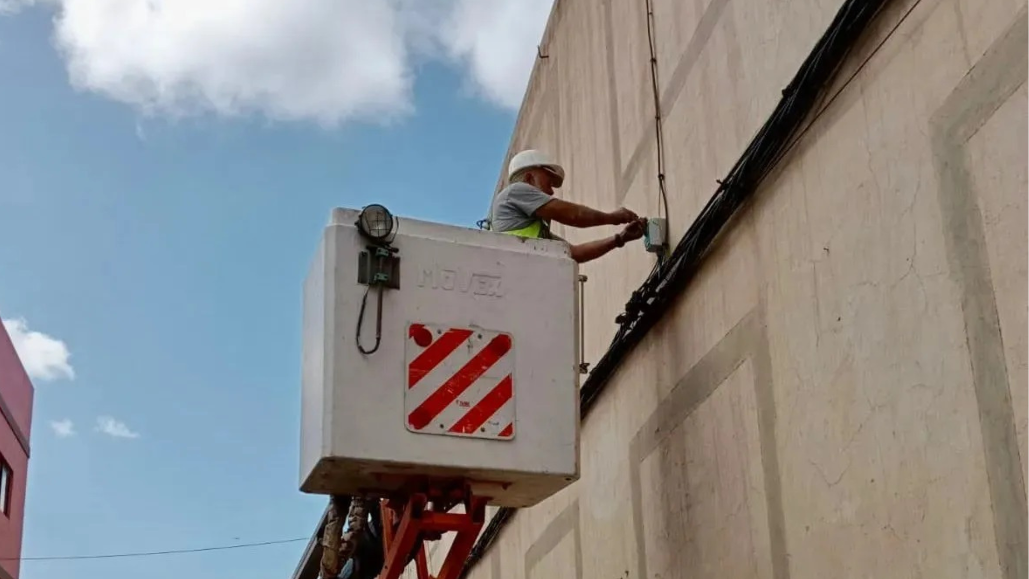 Renovación del alumbrado público en cuatro barrios de los Altos de Gáldar. / Ayuntamiento de Gáldar