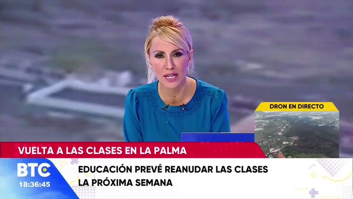 Rebeca Paniagua, durante su etapa como presentadora de 'Buenas Tardes, Canarias'.