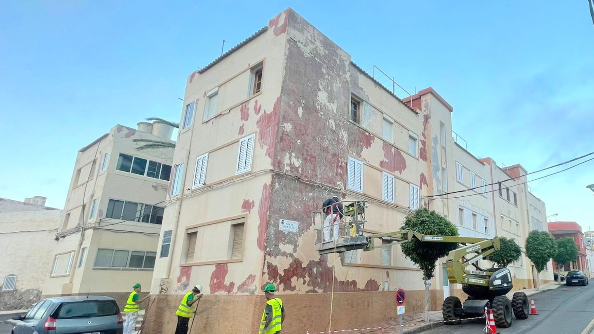 Las obras de rehabilitación tardarán 6 meses en realizarse. /Ayuntamiento de Agüimes