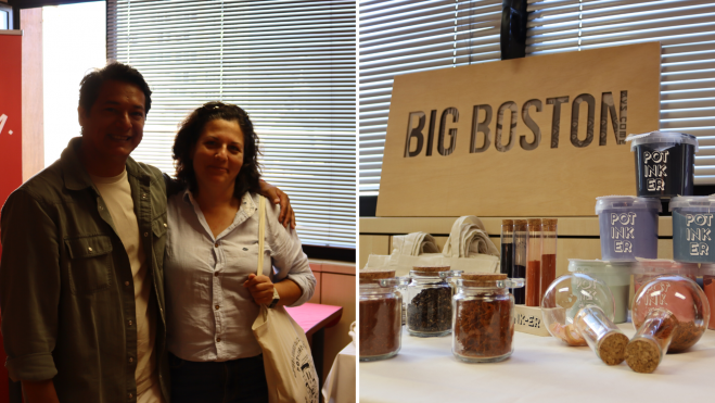 Damián y Raquel, de la marca Big Boston Damián y Raquel, de la marca Big Boston