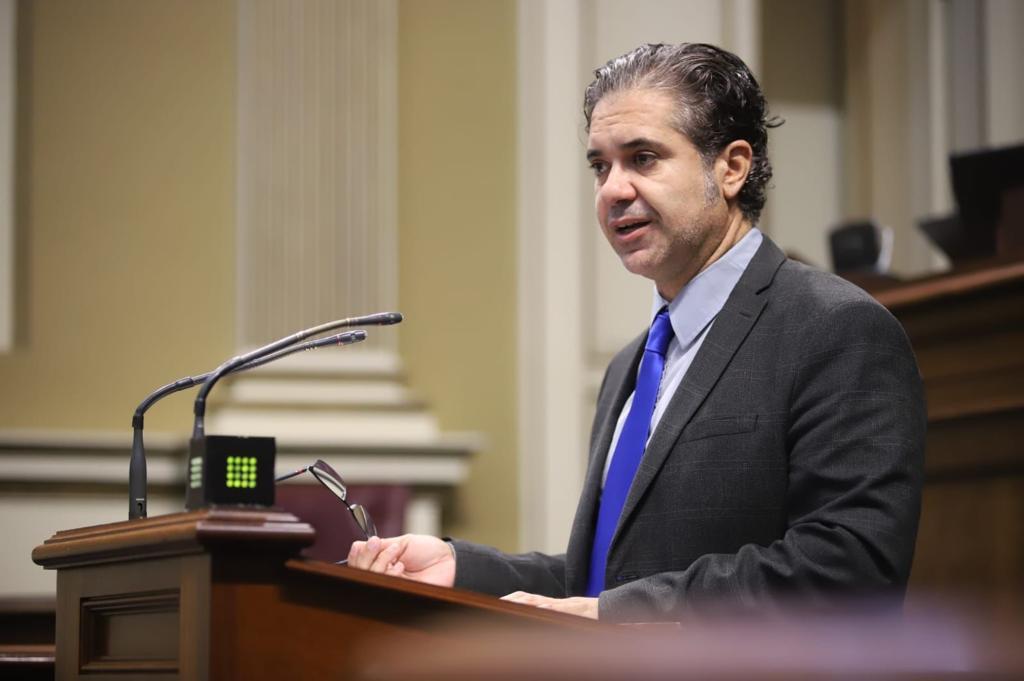 Jesús Ramos, portavoz adjunto del Grupo Parlamentario Agrupación Socialista Gomera (ASG). / ASG