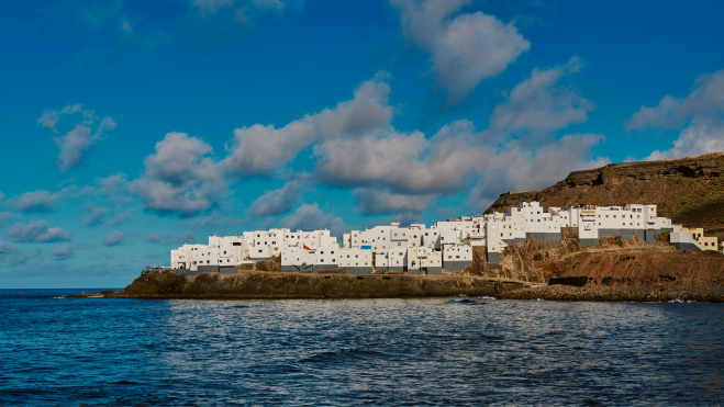 Imagen de la costa del municipio de la Villa de Moya. / Cedida
