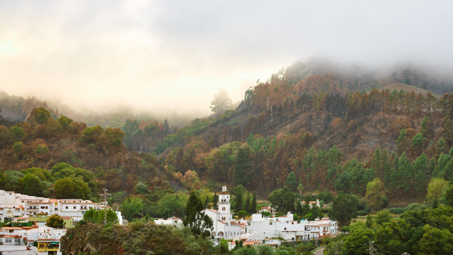 Imagen del municipio de la Villa de Moya. / Cedida