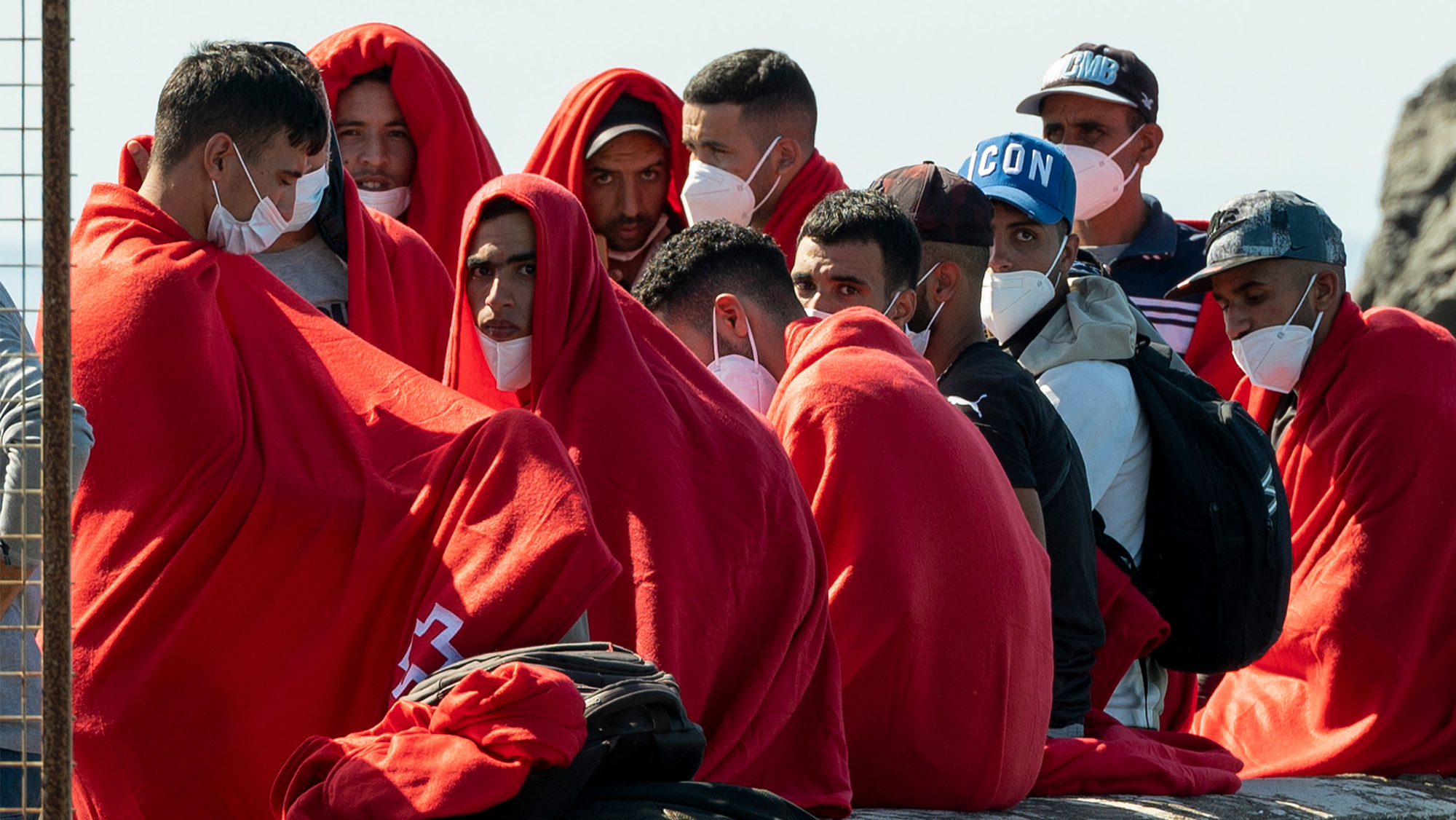 Las personas migrantes se encuentran en buen estado de salud. /Efe