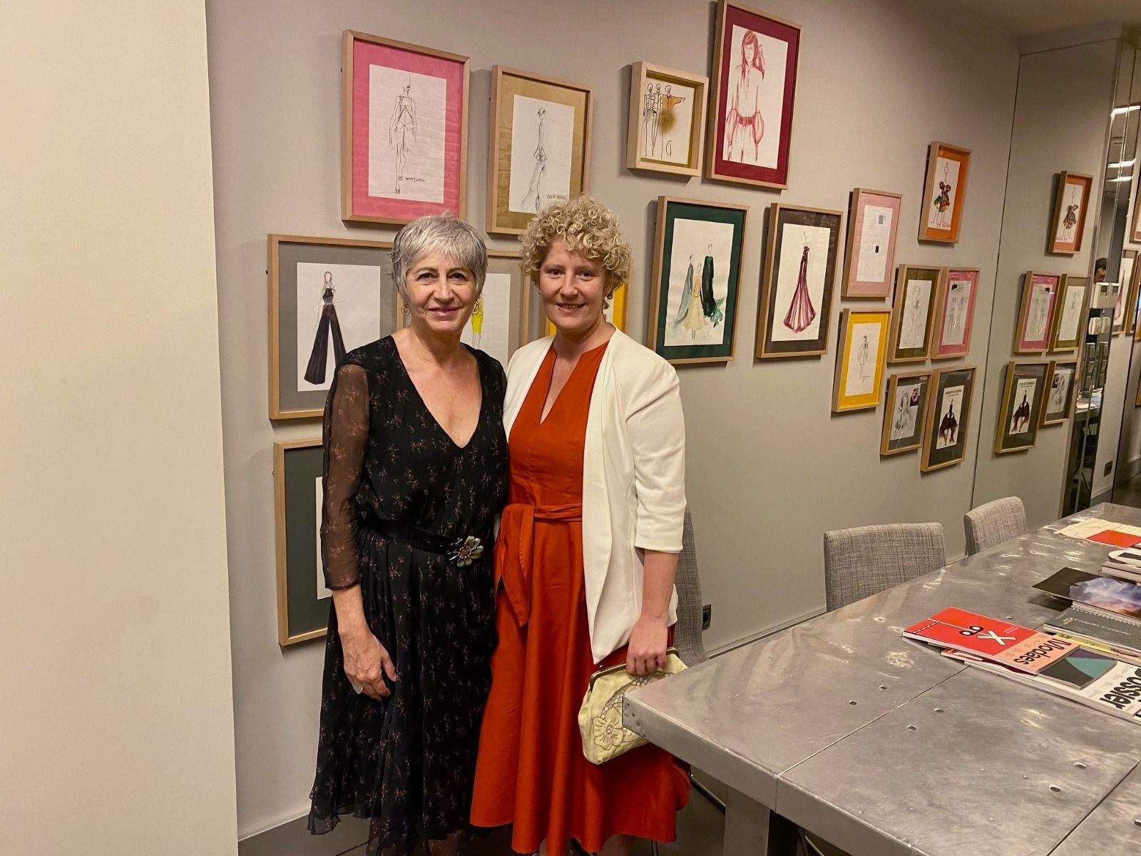 Pepa Bueno y Raquel Díaz. / Cabildo de La Palma 