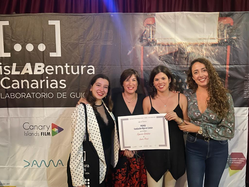 Las guionistas, tutora y técnica de Turismo del Cabildo que han trabajado con la isla de La Gomera durante el proyecto IsLABentura. / Cabildo de La Gomera Las guionistas, tutora y técnica de Turismo del Cabildo que han trabajado con la isla de La Gomera durante el proyecto IsLABentura. / Cabildo de La Gomera