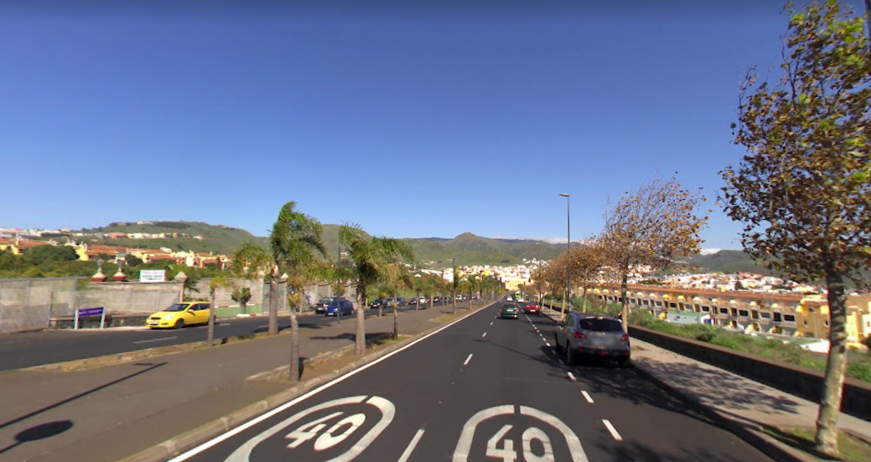 Imagen de la Avenida César Manrique en La Laguna. / Google 