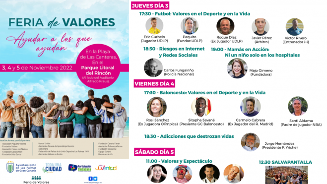 Cartel de la Feria de Valores, donde participará Majo Gimeno. / Feria de Valores 