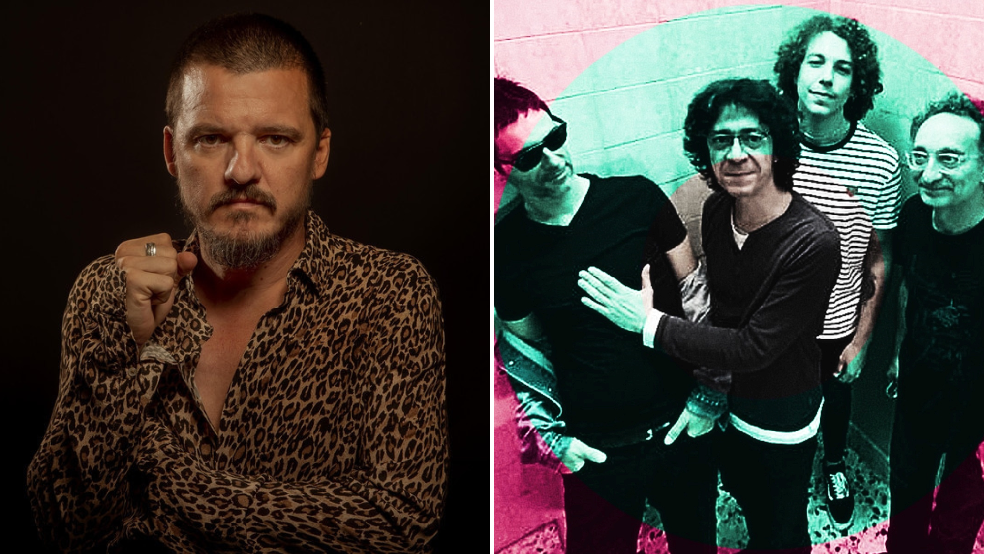 Coque Malla (izquierda) y Monkey Faces (derecha), primeros artistas desvelados para la Noche en Blanco de La Laguna 2022./ Cedidas Coque Malla (izquierda) y Monkey Faces (derecha), primeros artistas desvelados para la Noche en Blanco de La Laguna 2022./ Cedidas