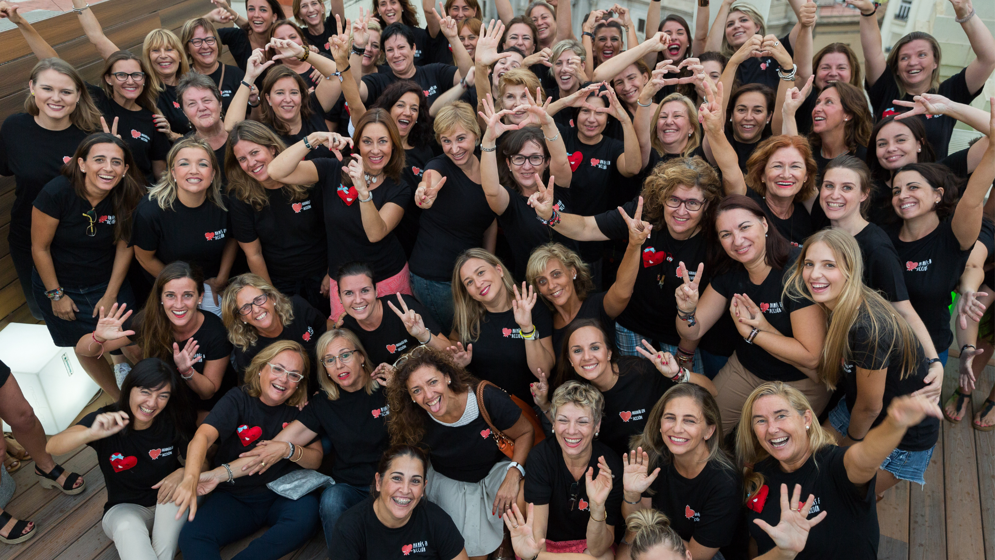 El equipo de Mamás en Acción. / Mamás en Acción