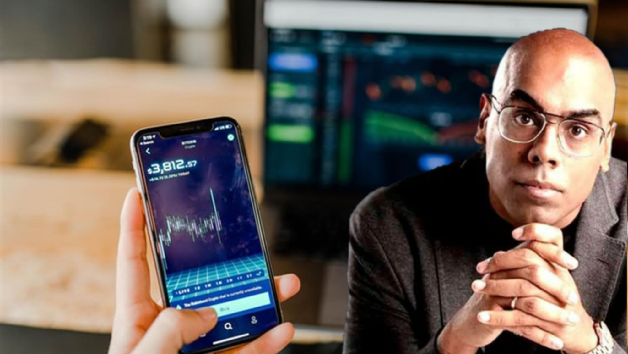 Mukesh Daswani, principal investigado en el caso Tradex. / Montaje AH