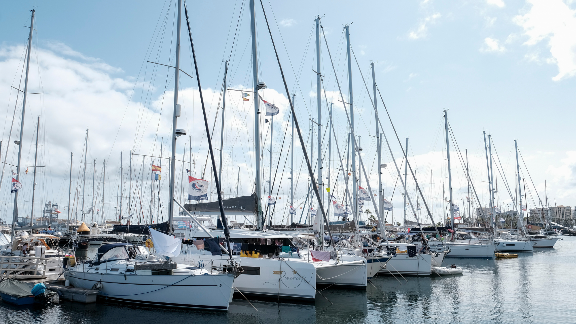 El puerto de Las Palmas se ha ido adaptando a las necesidades de la ARC. /World Cruising Club