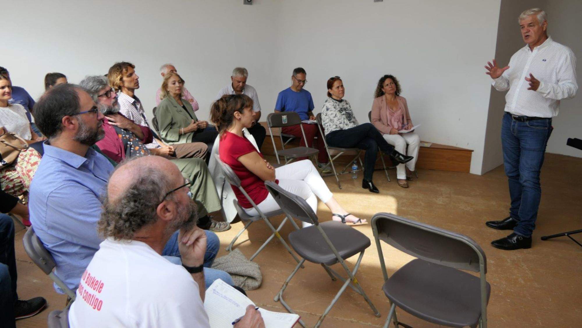 Acto de la Reserva de la Biosfera de El Hierro con los órganos que la componen (Rector, Científico y de Participación). / Cedida