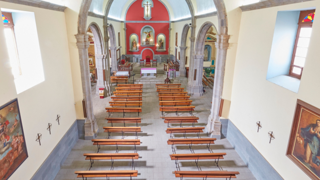 Esta es la iglesia de San Miguel, en el municipio de Valsequillo. / Ayuntamiento de Valsequillo