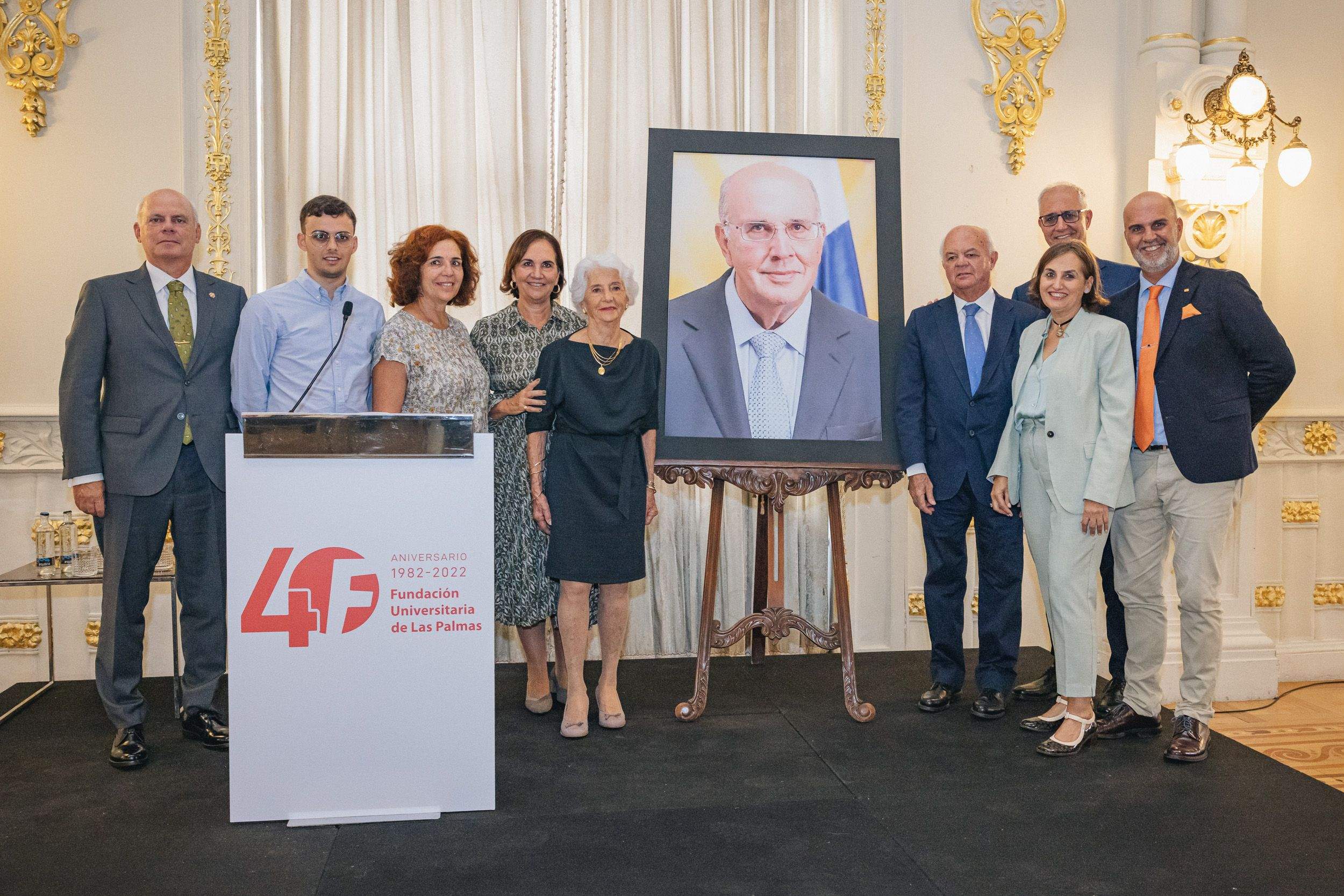 Imagen con la familia de Lizardo Martell. / Alejandro Quevedo