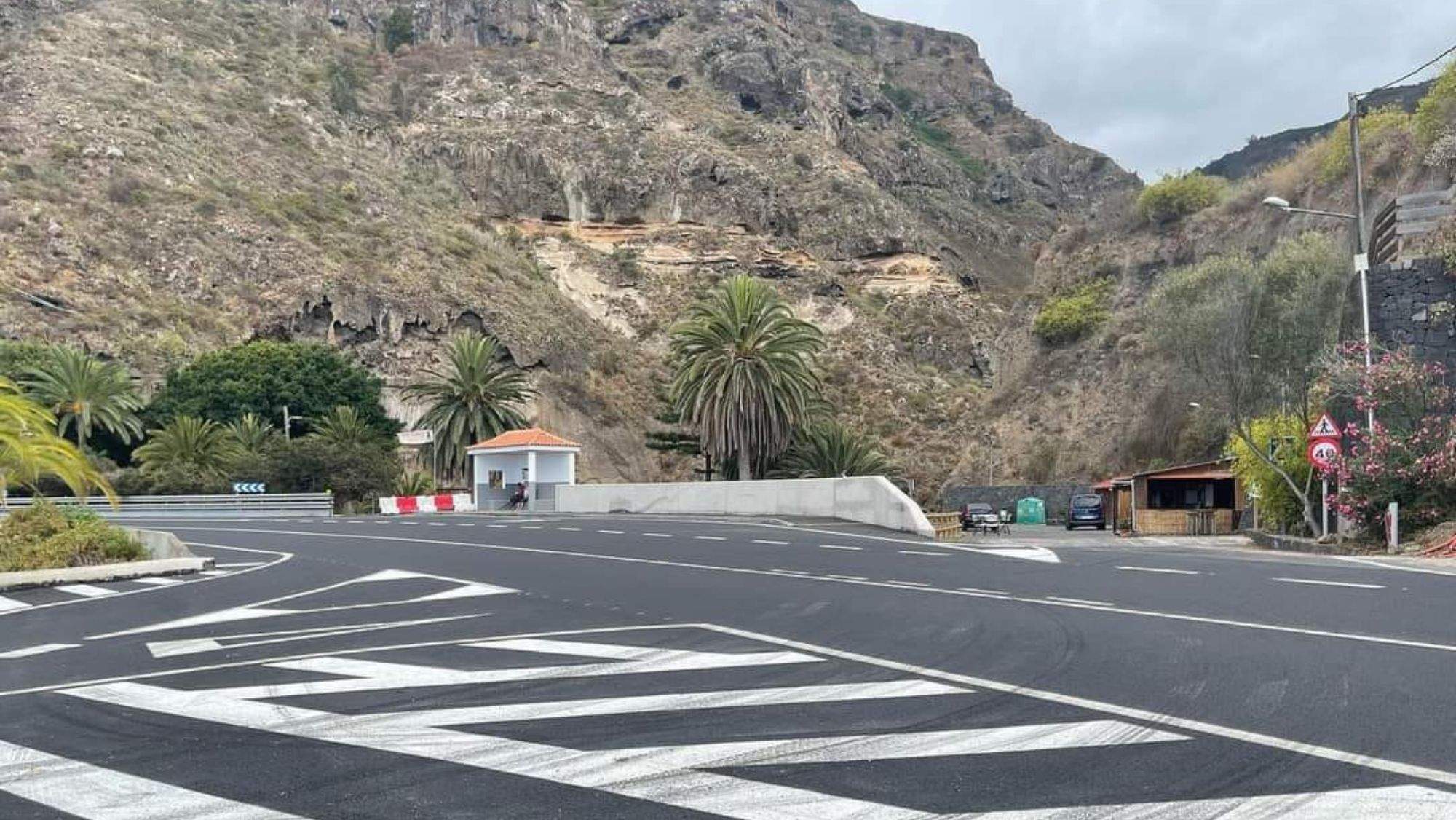 La autovía TF-5 a la altura de San Juan de La Rambla