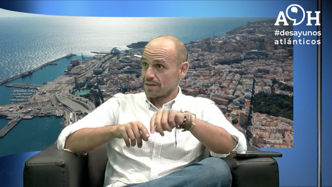 El concejal de Fiestas y consejero delegado de la Sociedad de Desarrollo de Santa Cruz, Alfonso Cabello./