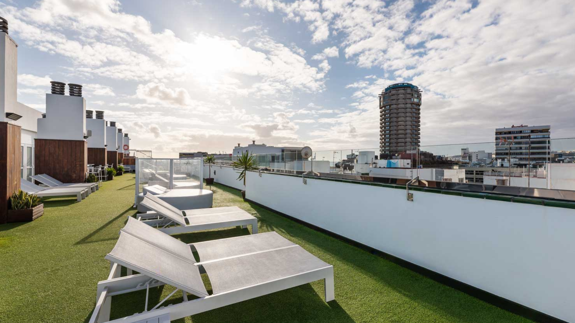 Instalaciones del hotel Exe Las Palmas de Hotusa. / Eurostars