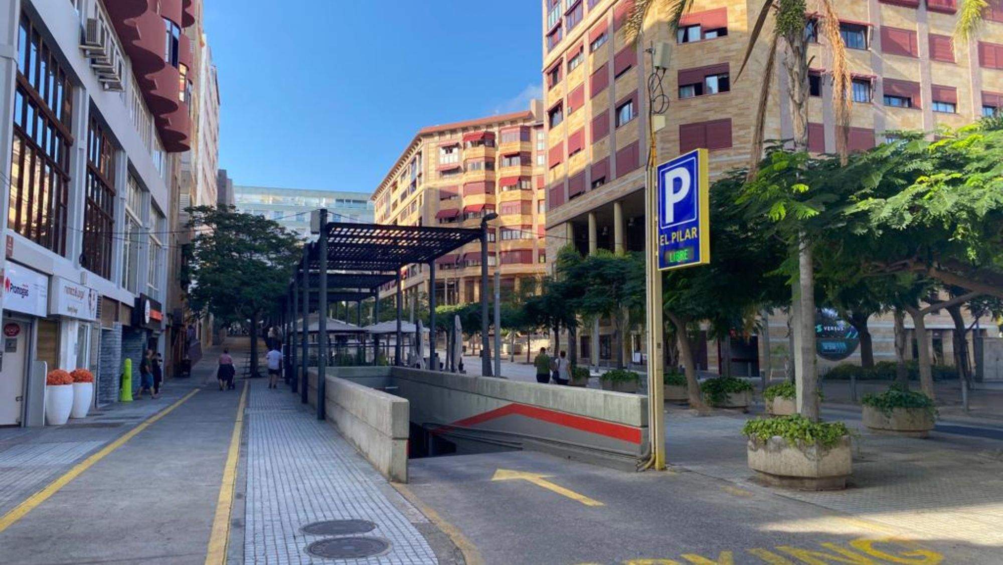 Parking público El Pilar. / AH