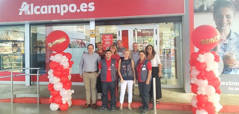 Primer 'drive' de Alcampo en Canarias, un primer punto de recogida online./