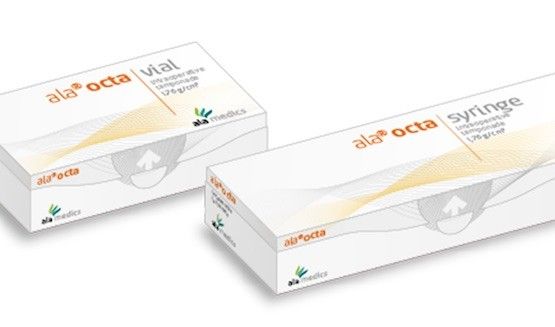 El fármaco Ala Octa, que provocó la pérdida de visión de 150 personas en España./ 