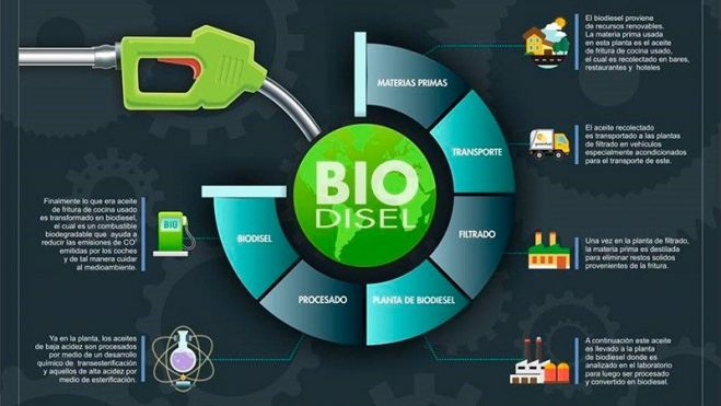 Proceso de generación del biodiésel. / Atlántic Fuels