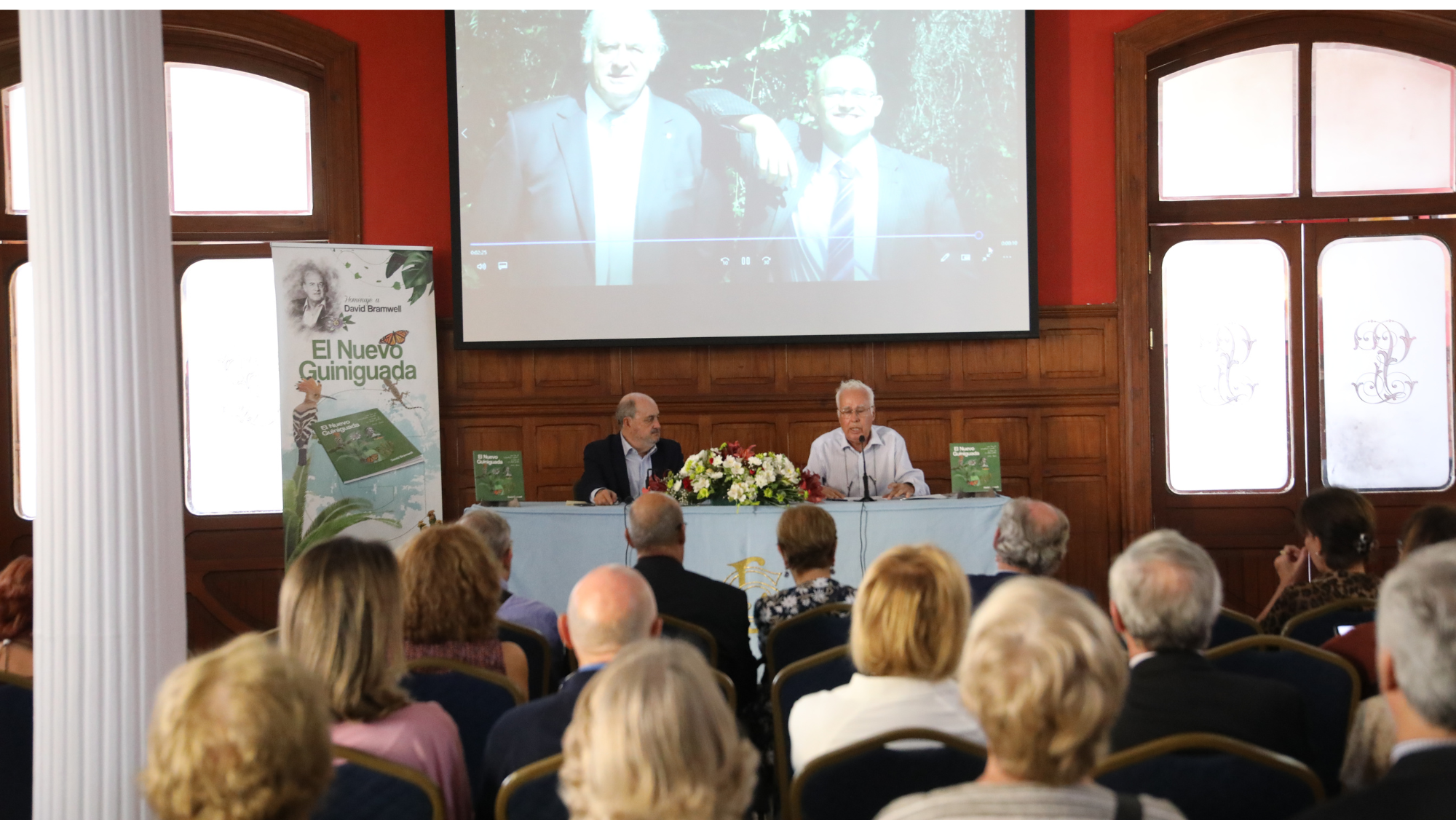Un momento de la presentación del libro. / Gabinete Literario