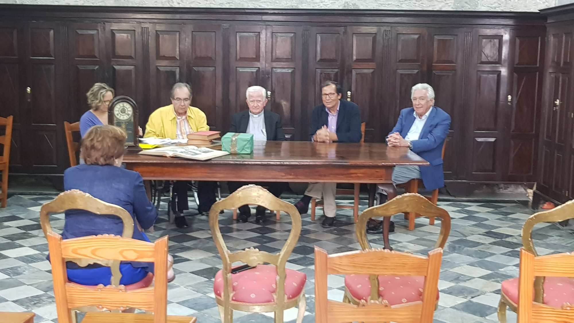 Evento en el que se anunció la donación. / Cedida