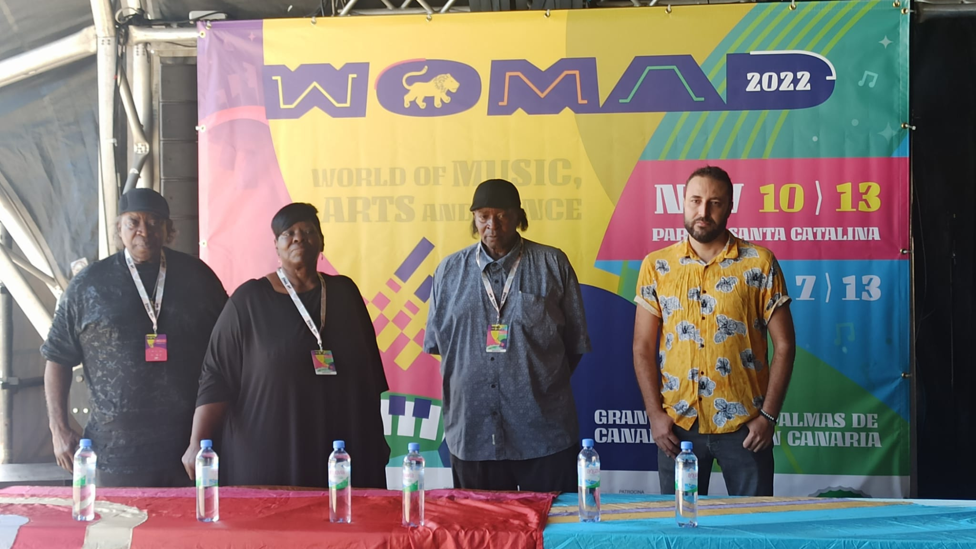 Grupo The Staples Jr.Singers y Víctor Lemes serán algunos de los artistas que actúan en la primera jornada del Womad en Gran Canaria. / WOMAD